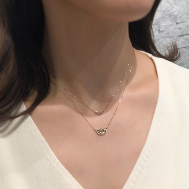GIRL'S STAR NECKLACE(2JN7346)STAR JEWELRY GIRL (スタージュエリ