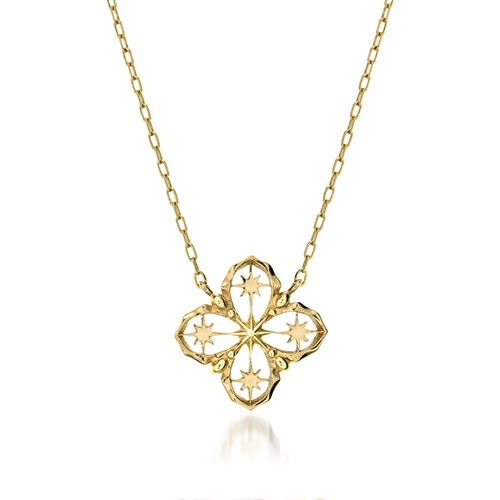 CLASSICAL FLOWER NECKLACE(2JN1212)K10 ネックレス｜スタージュエリー