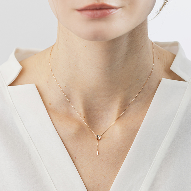 SAKURA2026 NECKLACE (PG)(2JN1174)K10 ネックレス｜スタージュエリー
