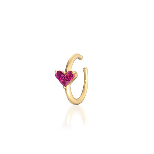 イヤーカフMYSTERIOUS HEART EAR CUFF(片耳用)(2ZE0313)｜スター 