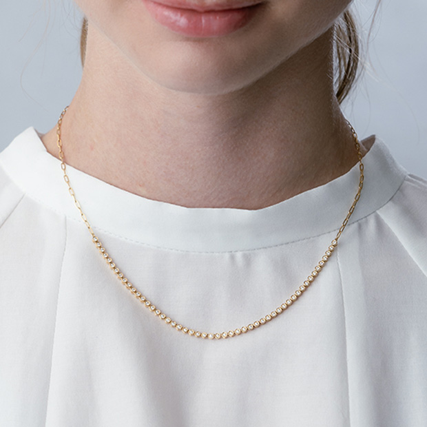 K18 ネックレス, , large