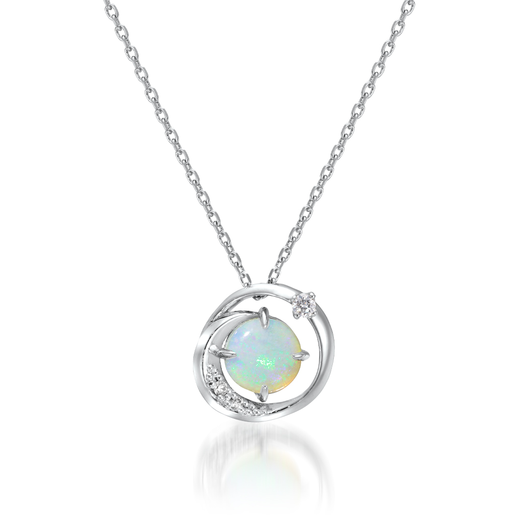 ネックレスOPAL&DIAMOND NECKLACE(2XN0420)｜スタージュエリー公式 
