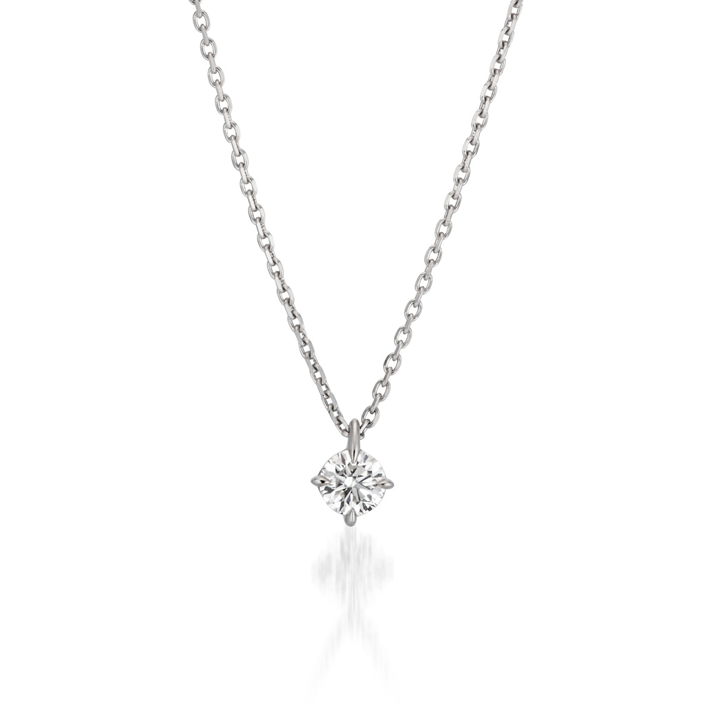 ネックレスCROSSING STAR SETTING DIAMOND NECKLACE 0.15ct(2XN0290 ...