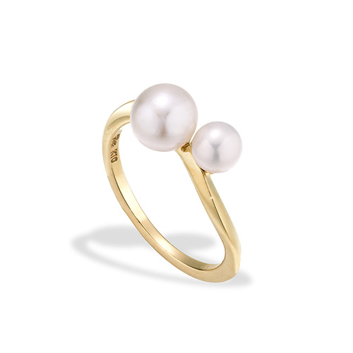 k10 starジュエリー　ピンキーリング FUTURITY PEARL PINKIE RING(2JR0649)K10 ピンキーリング｜スター