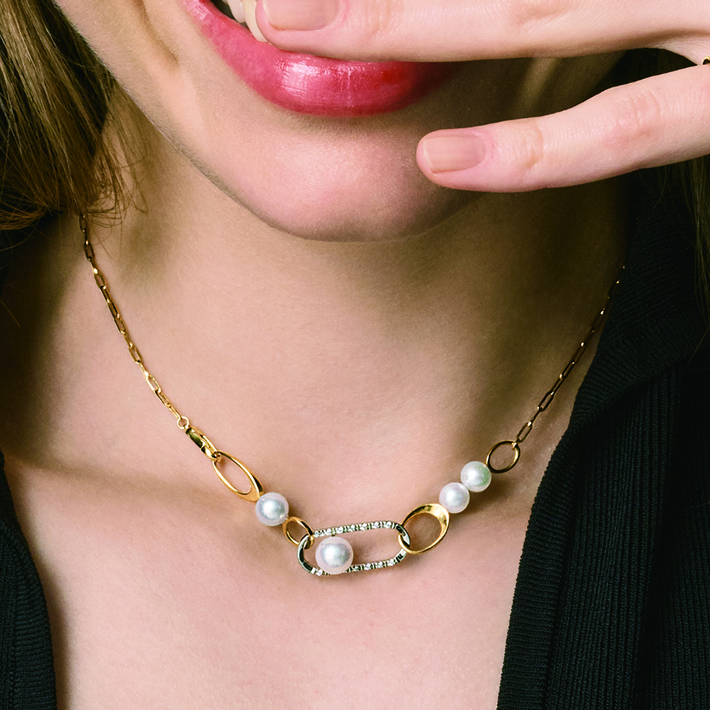 ネックレスPEARL LINKS NECKLACE(1ZN1086)｜スタージュエリー公式