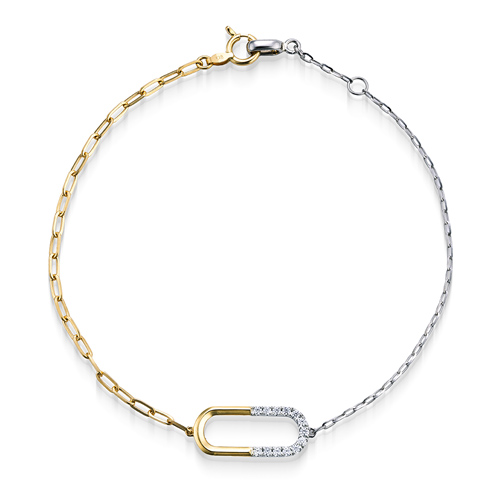 K18/Pt950 ブレスレット, , small