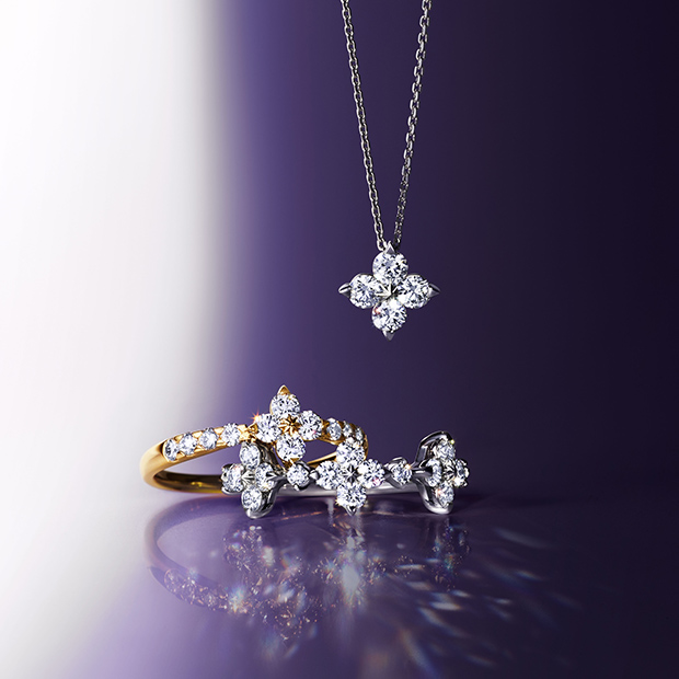 BRIGHTEST STAR DIAMOND NECKLACE(L)(1XN0671)Pt950 ネックレス