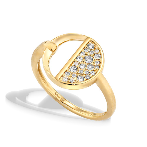 WAXING MOON RING(1ZR1247)K18 リング｜スタージュエリー公式