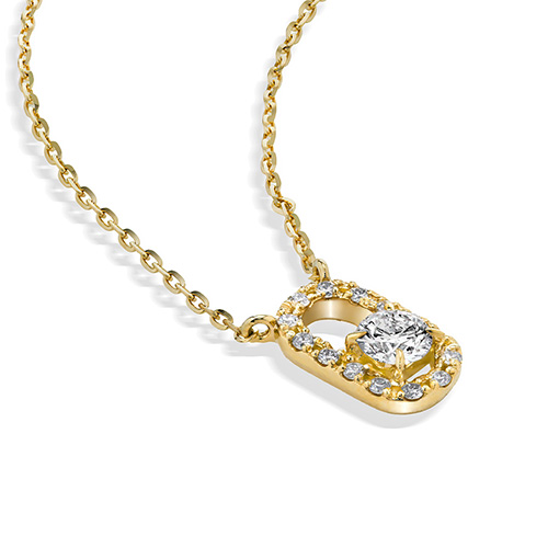 DIAMOND CLIP NECKLACE(1ZN1166)K18 ネックレス｜スタージュエリー公式