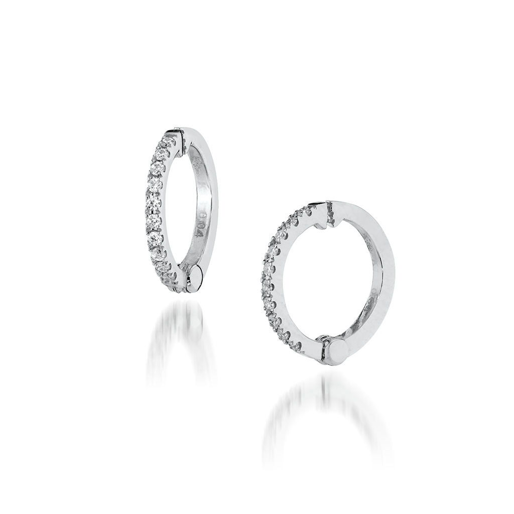 DIAMOND CLIP EARRINGS