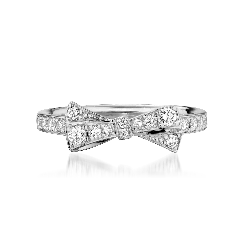 Pt950 リング DIAMOND BOW