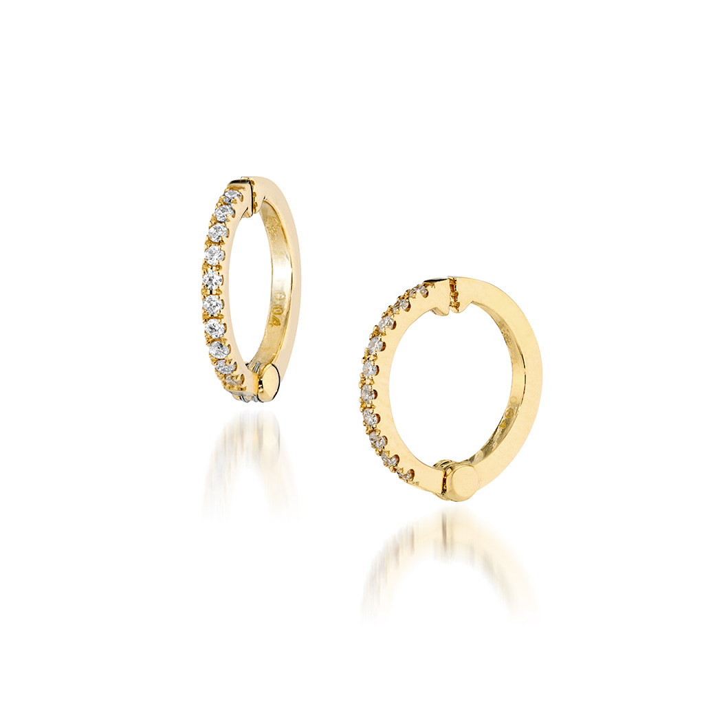 DIAMOND CLIP EARRINGS