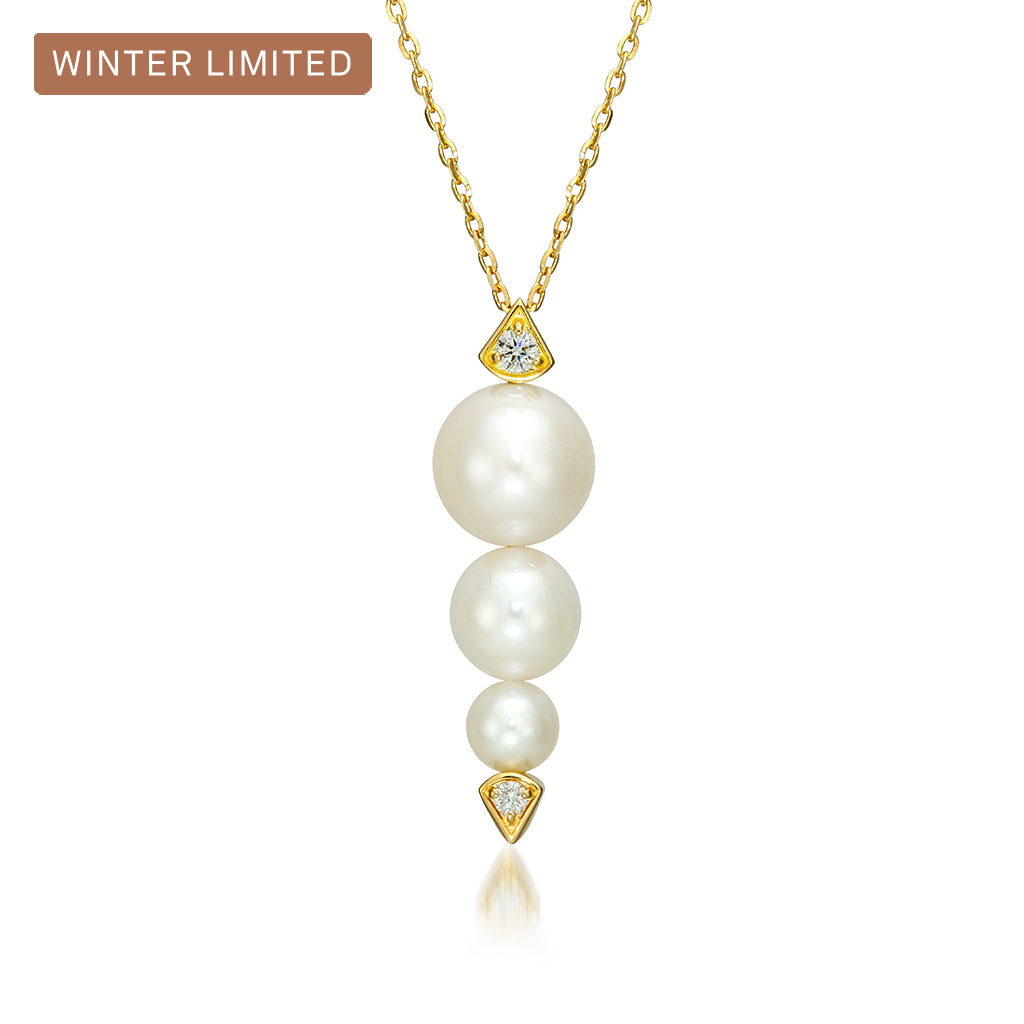 ギフトおすすめジュエリー【Winter限定】PEARL SEQUENCE NECKLACE