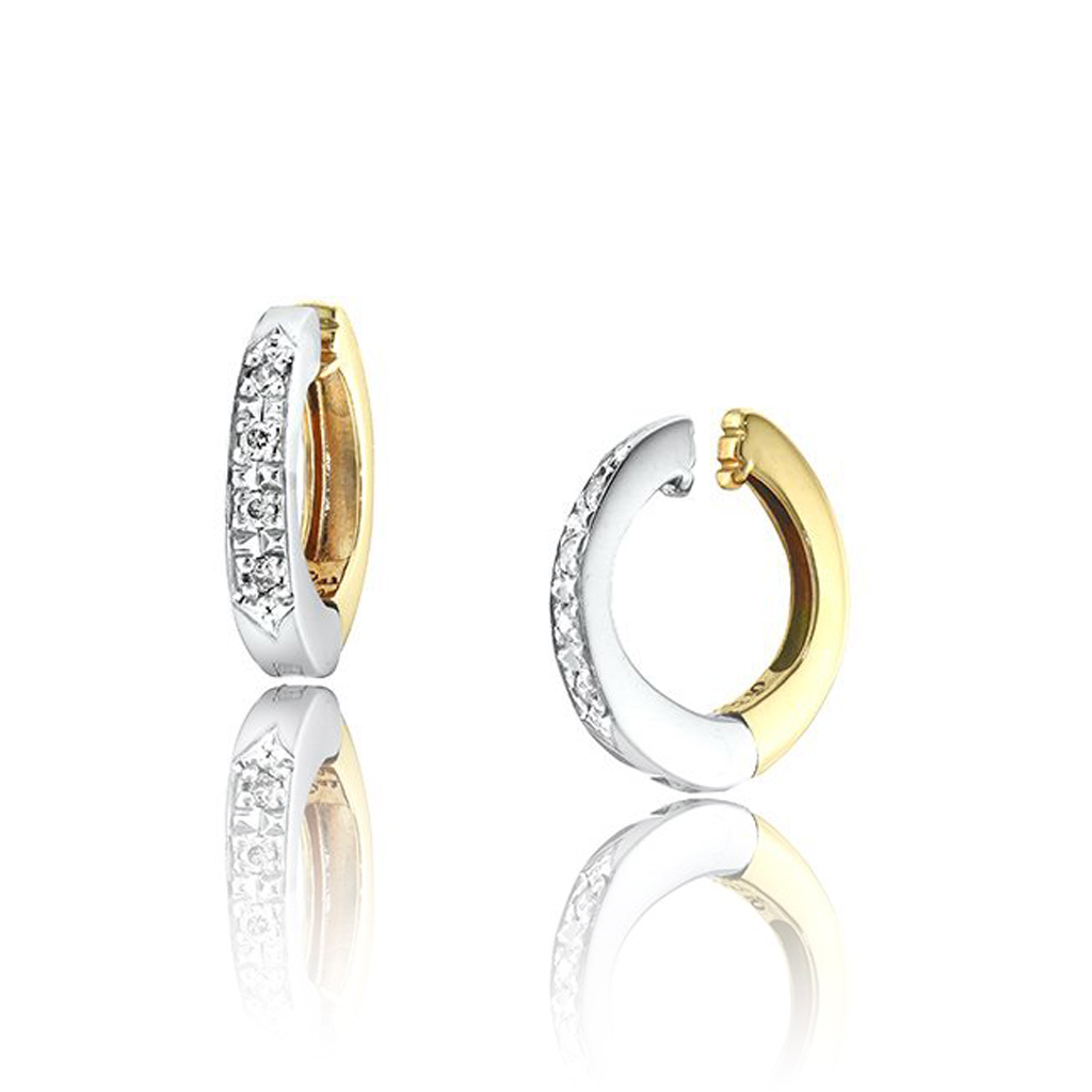 DIAMOND CLIP EARRINGS