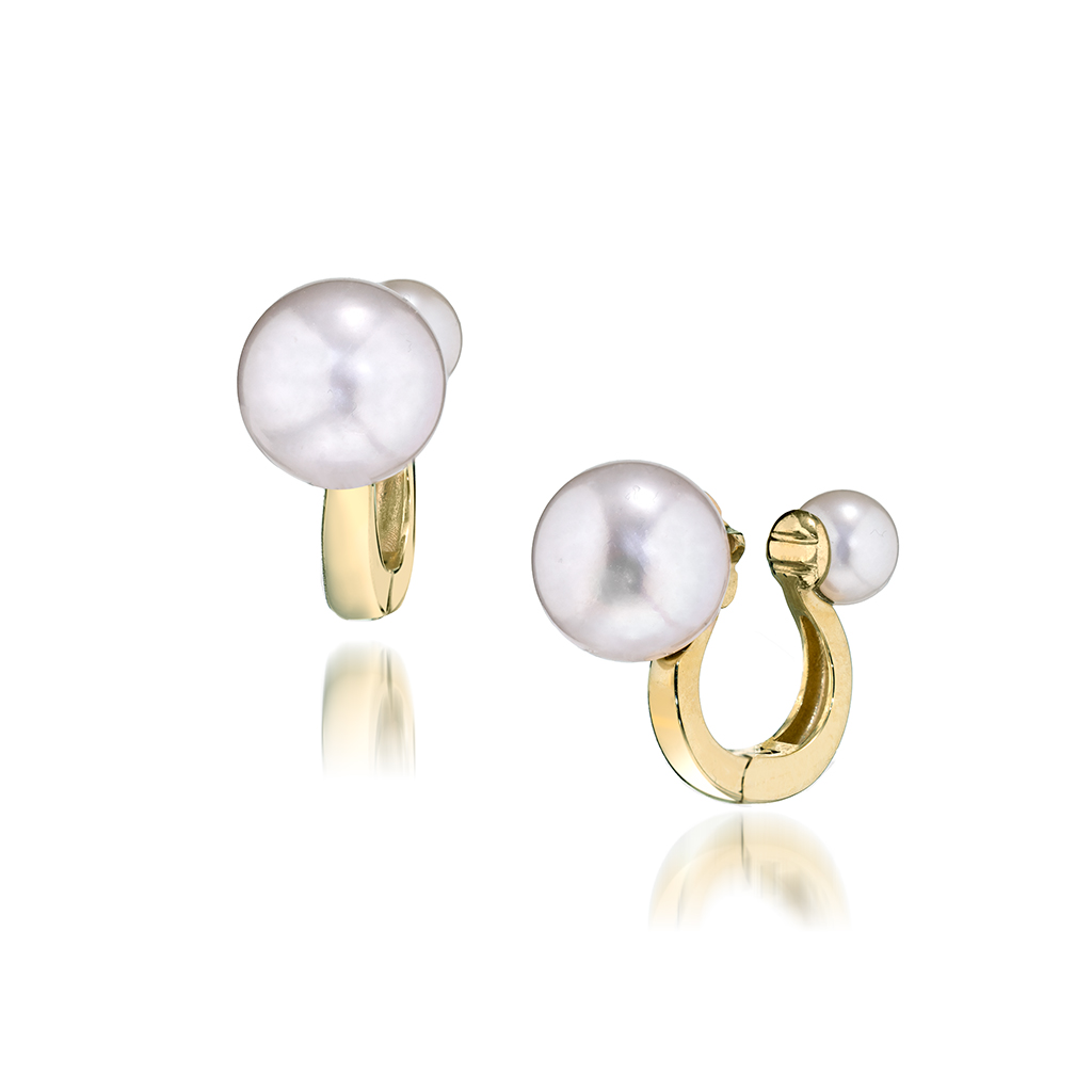 PEARL CLIP EARRINGS