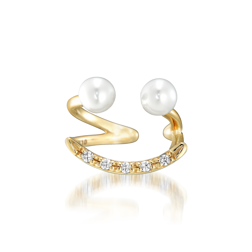 イヤーカフGIRL'S SMILE EAR CUFF(2JE7059)STAR JEWELRY GIRL (スター