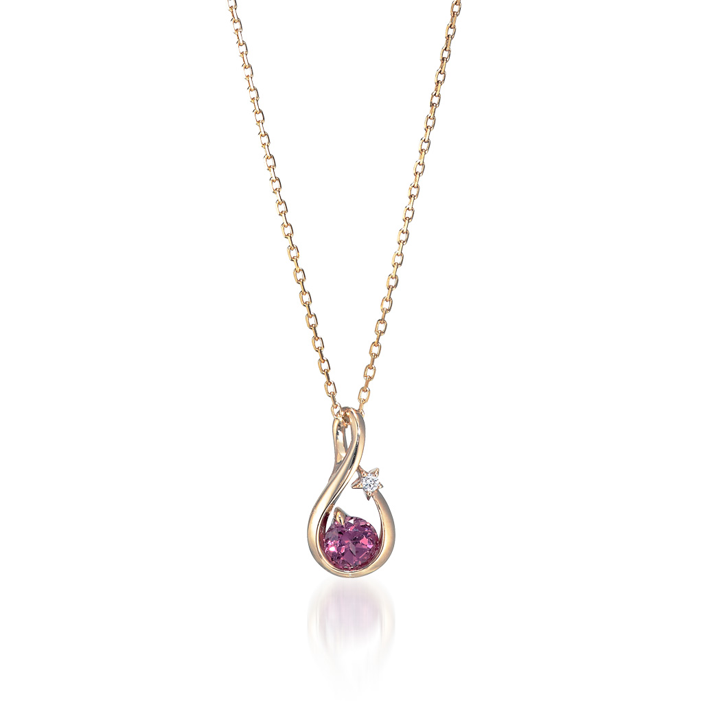 ネックレスGARNET SHOOTING STAR NECKLACE(2JN0567)|スタージュエリー