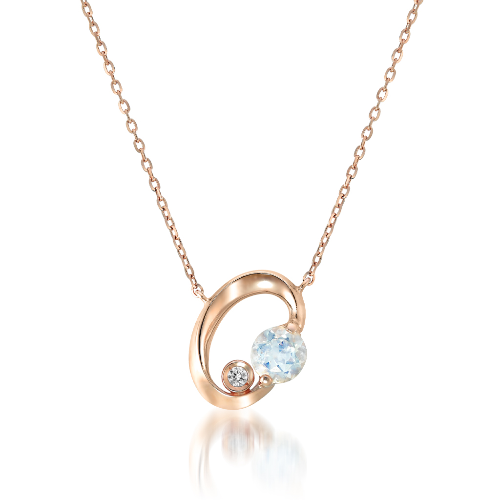ネックレスBLUE MOONSTONE NECKLACE(2JN0898)|スタージュエリー公式