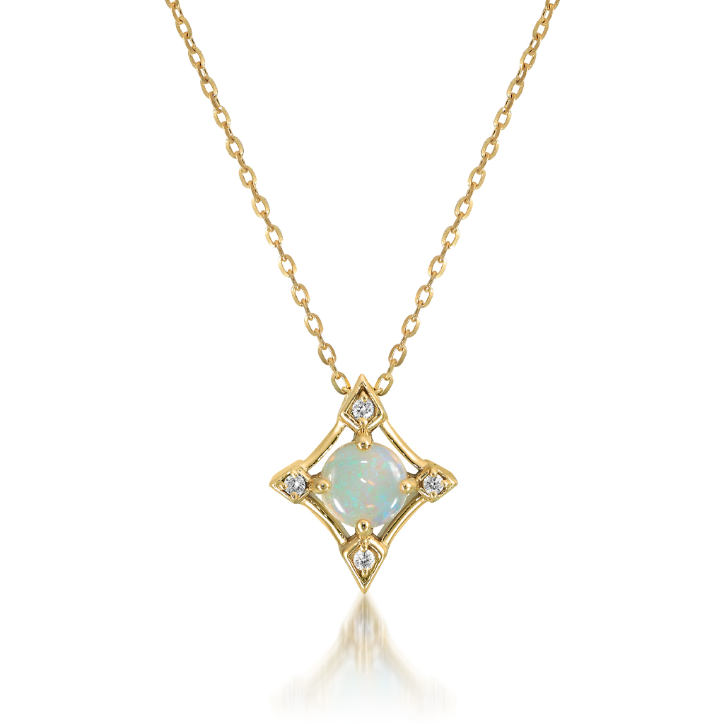 ネックレスDIAMOND & OPAL NECKLACE(2JN0905)｜スタージュエリー公式