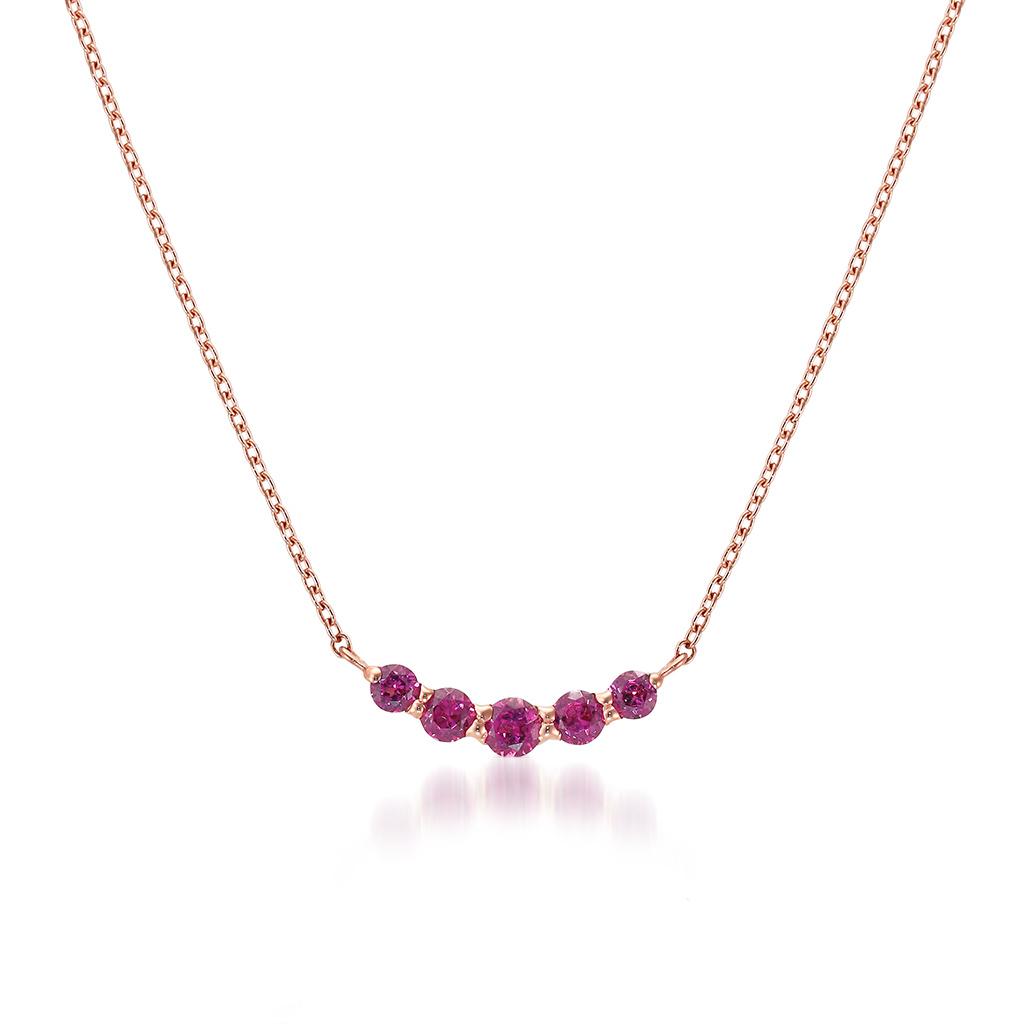 K10 ネックレス GARNET NECKLACE(1月の誕生石 ガーネット)