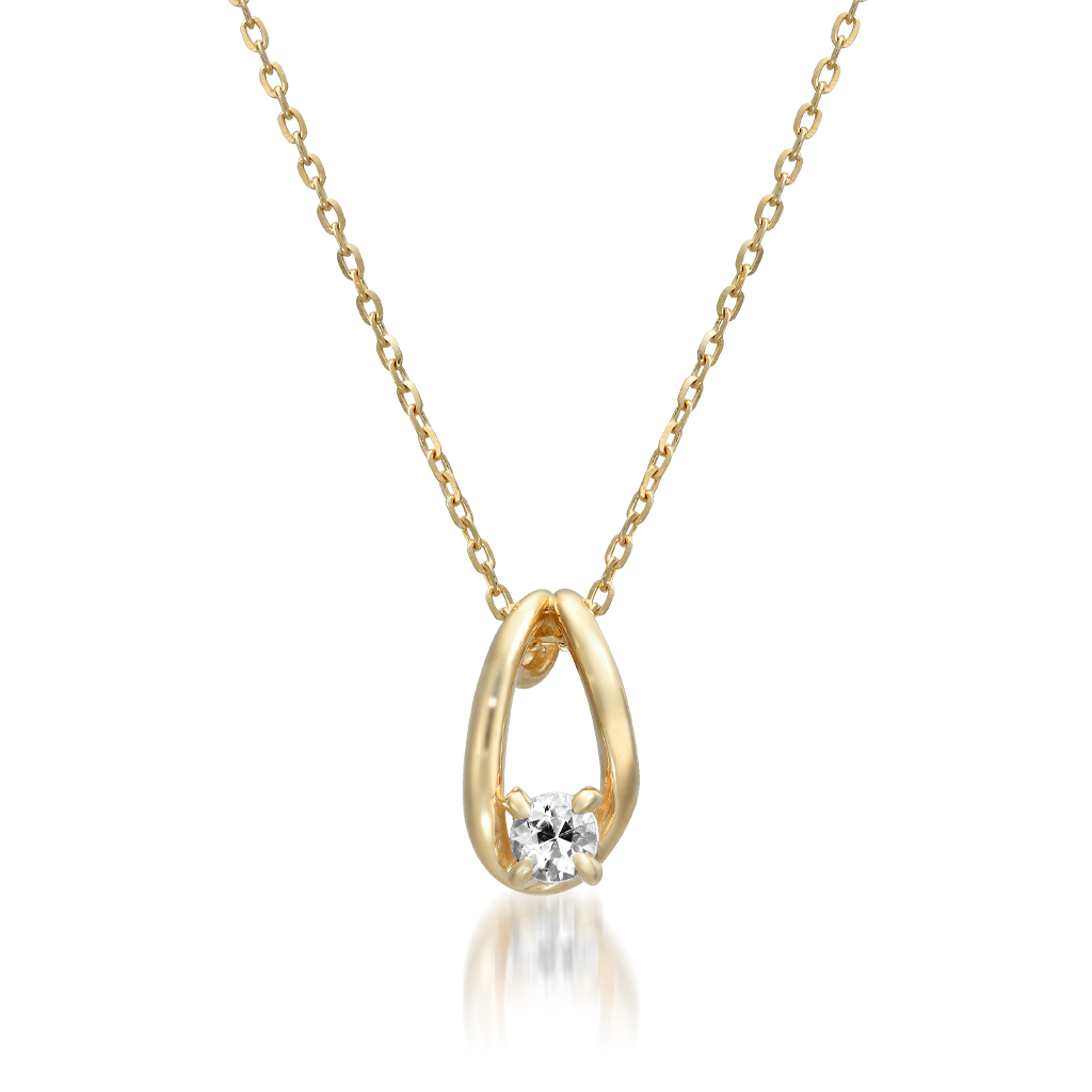 WHITE SAPPHIRE NECKLACE