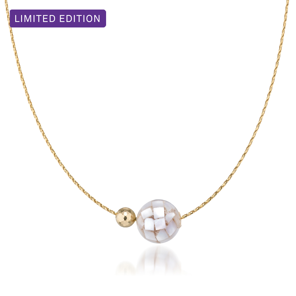 glitter chain necklace / グリッターチェーンネックレス
