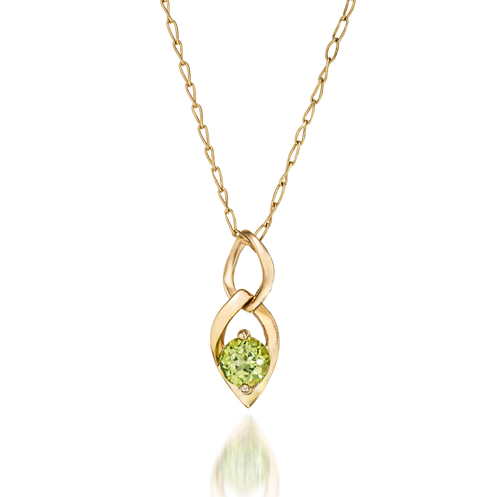SUNLIT LEAVES PERIDOT