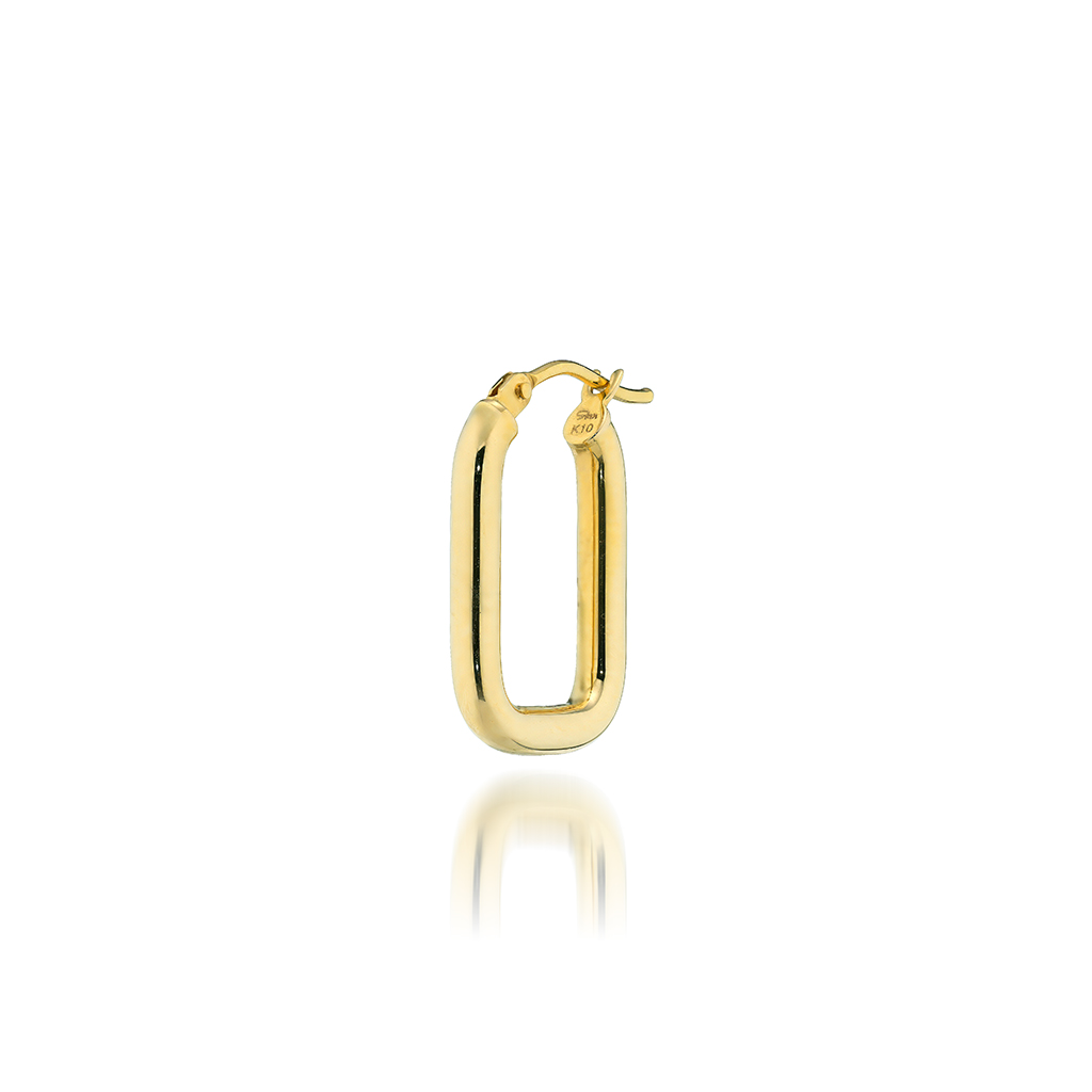 HOOP PIERCED EARRING(S/片耳用)(2JP1073)K10 ピアス｜スター