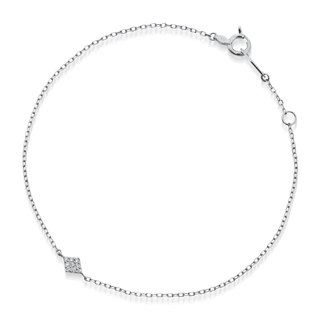 DIAMOND SKINNY BRACELET(2JU0361)K10 ブレスレット｜スタージュエリー