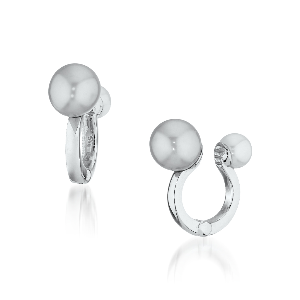 PEARL CLIP EARRINGS