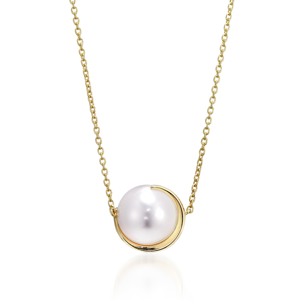 PEARL MOON NECKLACE(L)