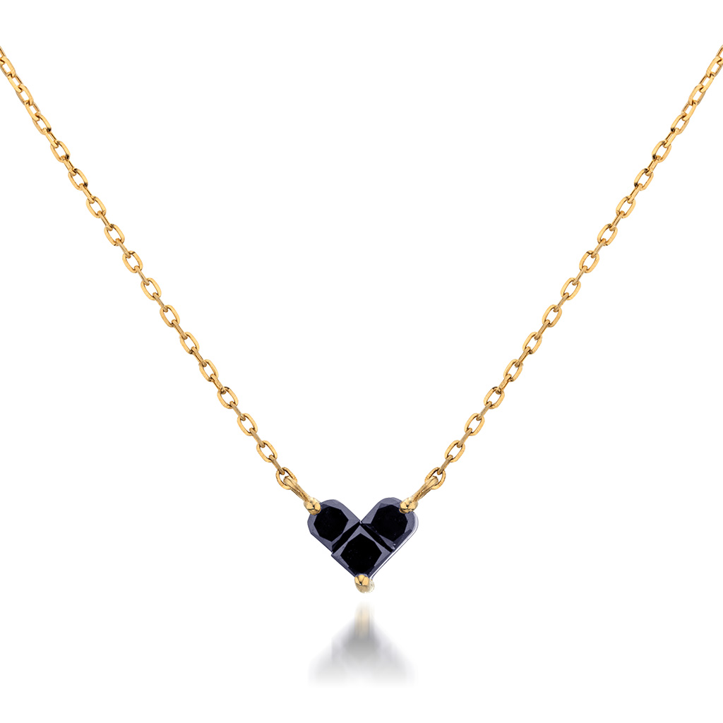 MYSTERIOUS HEART NECKLACE(2ZN2482)K18 ネックレス｜スタージュエリー 