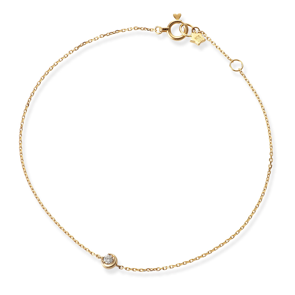 ブレスレットMOON SETTING DIAMOND BRACELET(2ZU0553)|スター