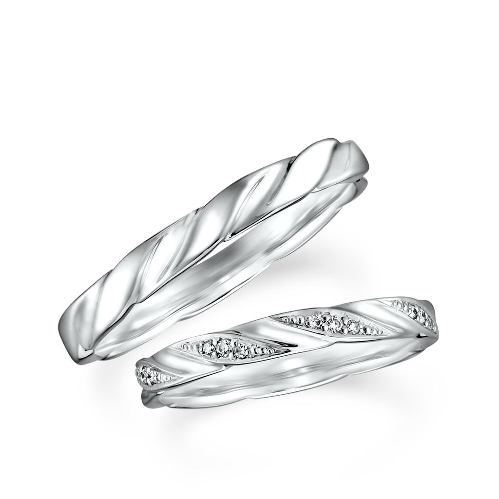 STAR JEWELRY Featherの公式商品写真（ペア・仕様例）