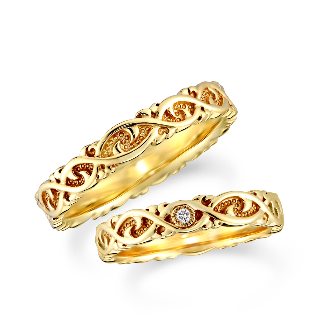 STAR JEWELRY Roseの公式商品写真(ペア・仕様例)