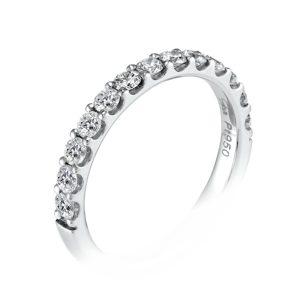 Premium Half Eternity Ring, , large