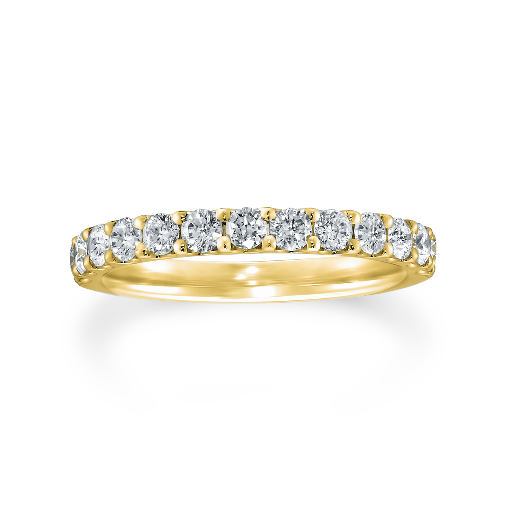 Premium Half Eternity Ring 2PR0777|婚約指輪(エンゲージメントリング)