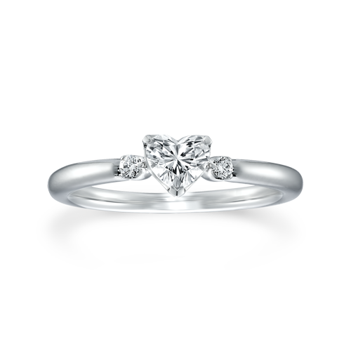 Heart Shape Solitaire 0.3ct 1PR0550|婚約指輪 (エンゲージリング)