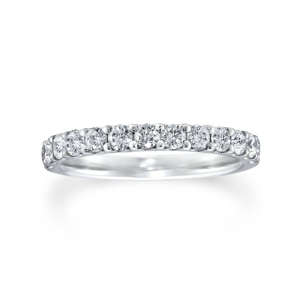 Premium Half Eternity Ring 2PR0776|婚約指輪(エンゲージメントリング)
