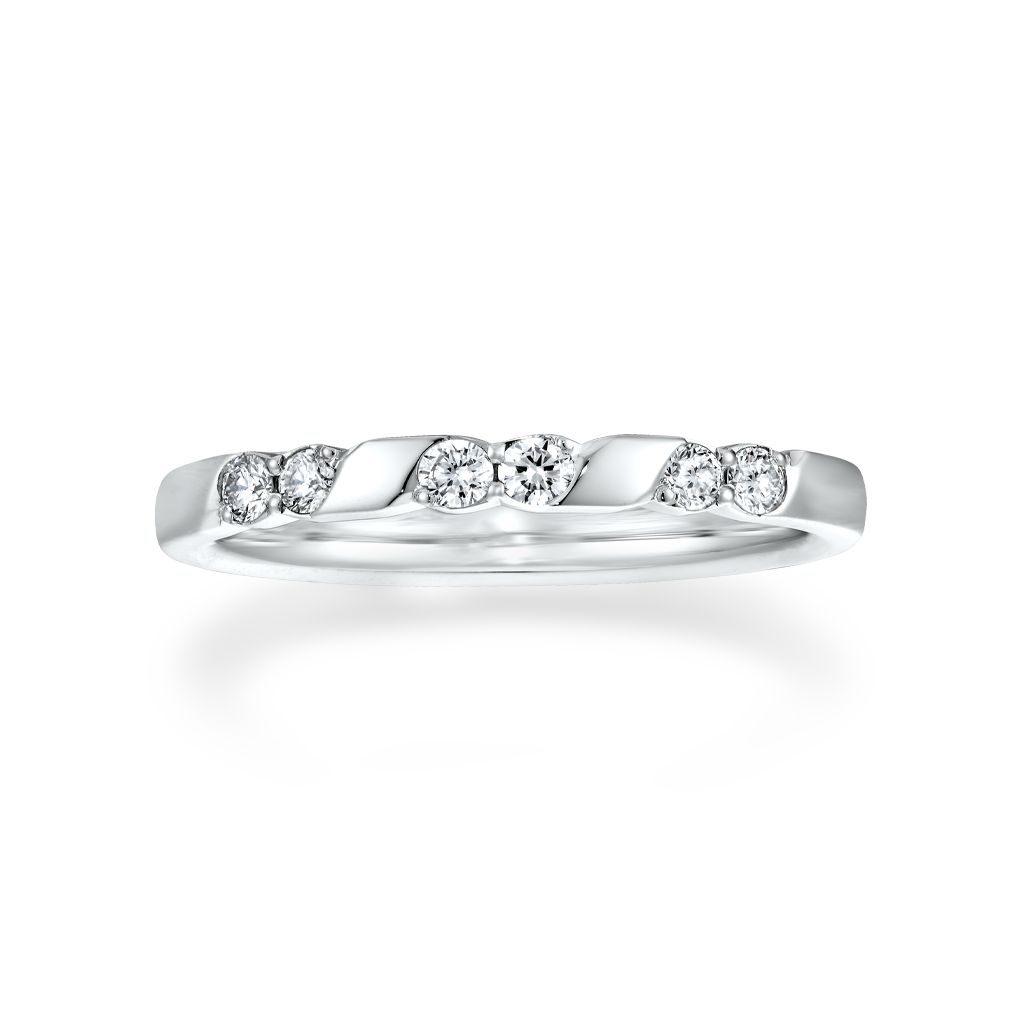 Premium Half Eternity Ring 2PR0721|結婚指輪(マリッジリング)