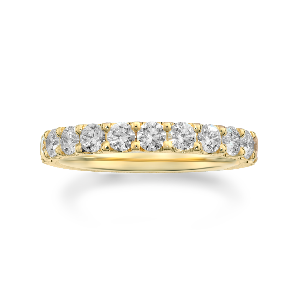 Premium Half Eternity Ring 2PR0779|結婚指輪(マリッジリング)