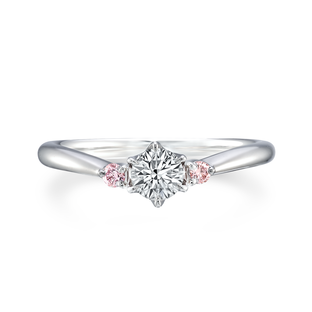 Pink Diamond 0.25ct 1PR0137|婚約指輪 (エンゲージリング)