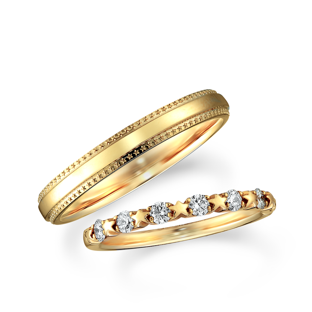 艶やかな輝きの結婚指輪で毎日がハッピー！《イエローゴールド》の指輪デザイン＆ブランド | みんなのウェディングニュース