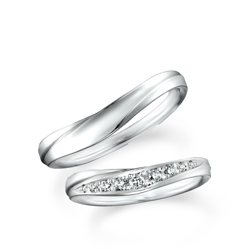 STAR JEWELRY Oceanic Waveの公式商品写真(ペア・仕様例)