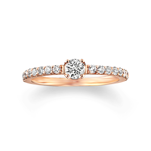 Premium Half Eternity Ring 2PR0714|結婚指輪(マリッジリング)