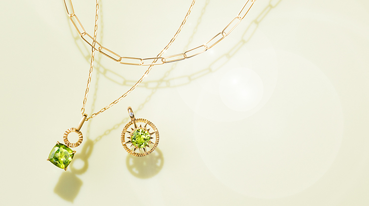 ネックレス | ペリドット PERIDOT(8月誕生石) | スター