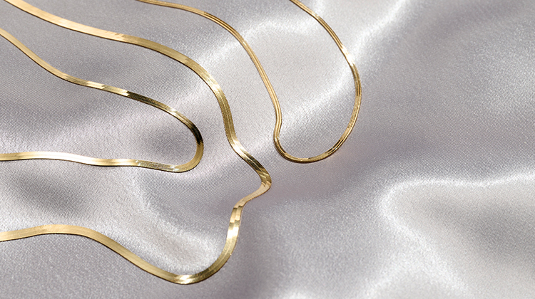 DIAMOND HERRINGBONE BRACELET(2ZU0625)K18 ブレスレット